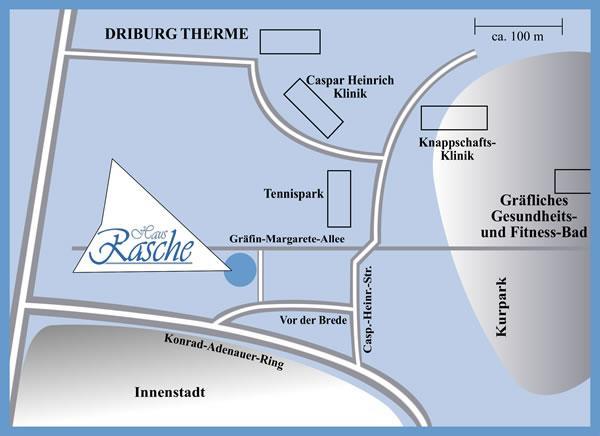 Hotel Haus Rasche Bad Driburg Exteriér fotografie